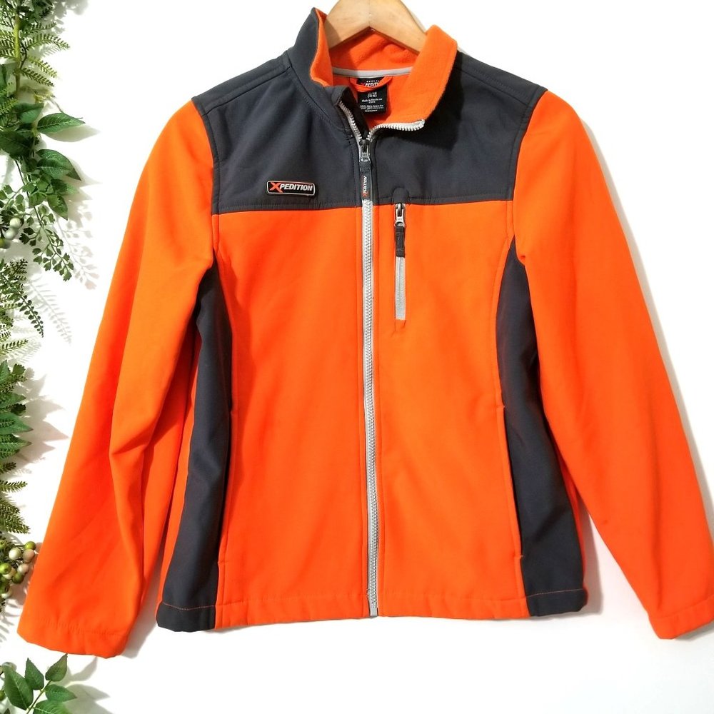 XPEDITIONS BOYS‎ ORANGE ZIPPERED JACKET sz XL《707》